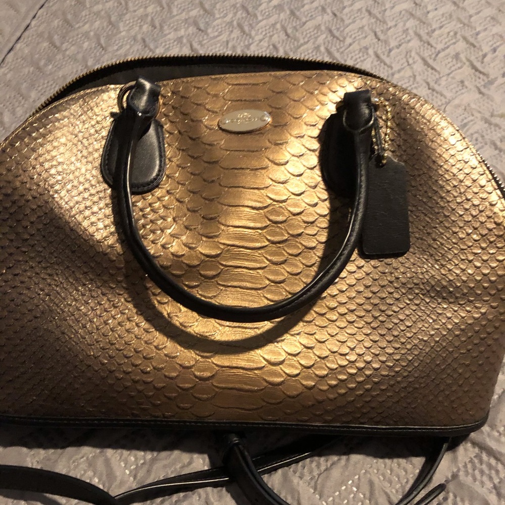 Coach Dome Bag w/ Metallic